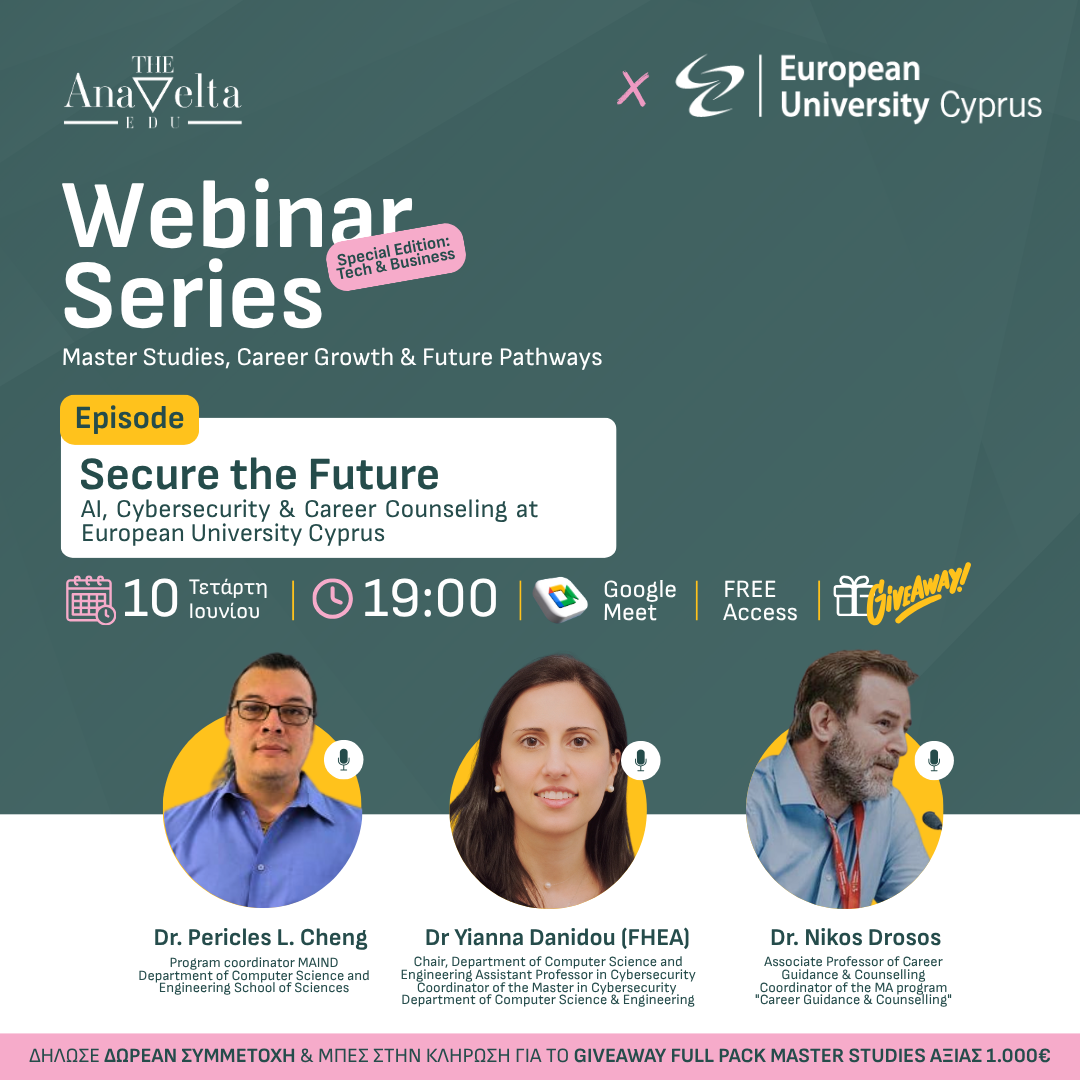 Secure the Future: AI, Cybersecurity & Career Counseling at European University Cyprus